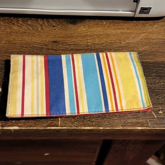 Longaberger bag and checkbook cover - Picture 4 of 5